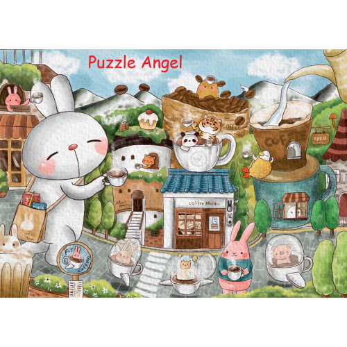 Minihan兔兔拼圖520塊,  size:38x53cm