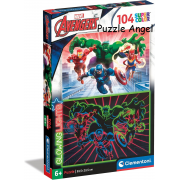 Avengers Glowing Lights 104塊, size:33.5x23.5cm