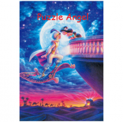 月光浪漫（阿拉丁）, 夜光砌圖1000塊, size::51x73.5cm