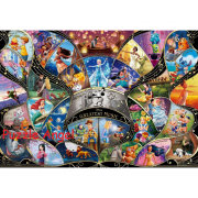 DISNEY GREATEST MUSIC （所有角色） 1000 塊, 鍍金風格砌圖,  size:51x73.5cm.