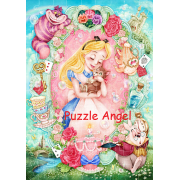 可愛的溫暖（愛麗絲夢遊仙境）108片拼圖,  size:18.2x25.7cm