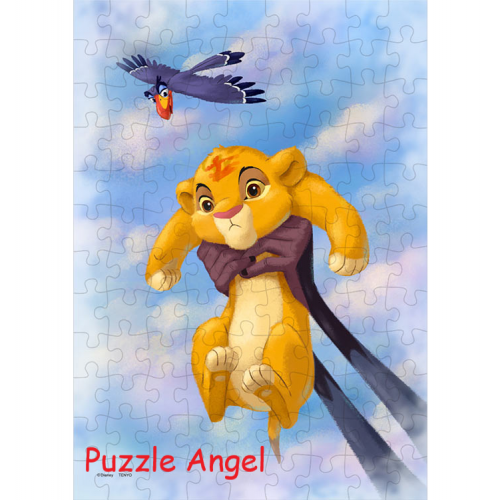 辛巴<美麗的孩子>（獅子王）108塊,  size:18.2x25.7cm