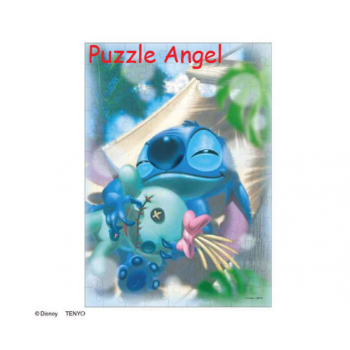 ZZZ在吊床上 （Lilo & Stitch） 108片拼圖, size:18.2x25.7cm