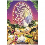 米奇咖啡廳露臺108塊夜光砌圖, size:18.2x25.7cm