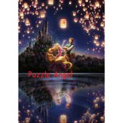 湖面映照的未來(長發公主)300 塊, 夜光砌圖, size:30.5x43cm 湖面映照的未來(長發公主)300 塊, 夜光砌圖, size:30.5x43cm