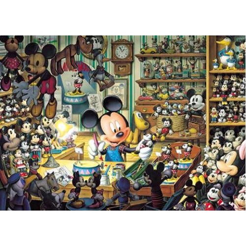 Mickey Mouse Workshop500 塊, 夜光砌圖,  size:35x49cm
