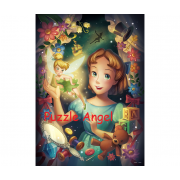 Tinker Bell 奇妙仙子500 塊, 夜光砌圖, size:35x49cm Tinker Bell 奇妙仙子500 塊, 夜光砌圖, size:35x49cm