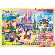 歡迎來到動物方城市（Zootopia）500塊砌圖, size：35×49cm