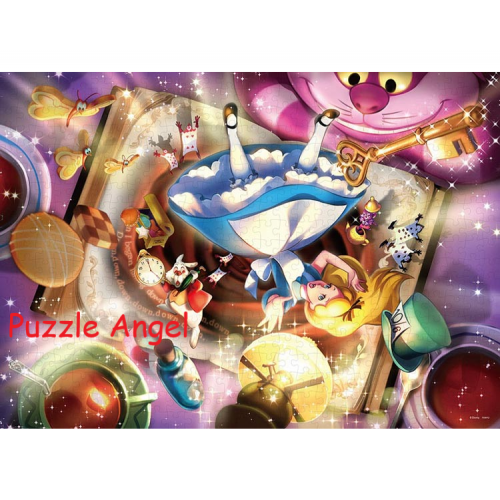 愛麗絲夢遊仙境500塊, ,  size:35x49cm