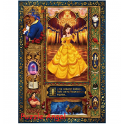 《只為兩個人而愛的旋律》(美女與野獸)500 塊, 鍍金風格砌圖, size:35x49cm 《只為兩個人而愛的旋律》(美女與野獸)500 塊, 鍍金風格砌圖, size:35x49cm