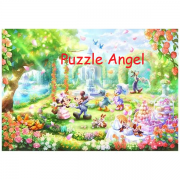 花園派對300塊拼圖,  size:30.5x43cm