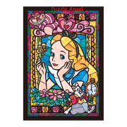 愛麗絲夢遊仙境266 塊, 透明彩繪砌圖, size:18.2x25.7cm