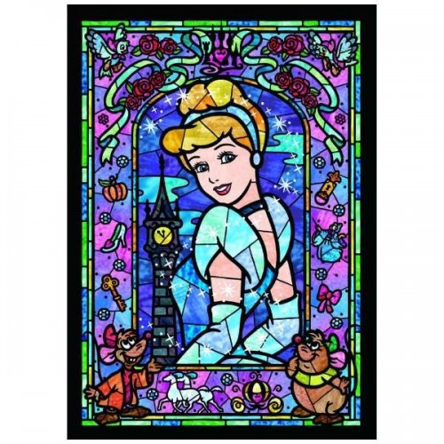 Cinderella(灰姑娘)266 塊, 透明彩繪砌圖, size:18.2x25.7cm