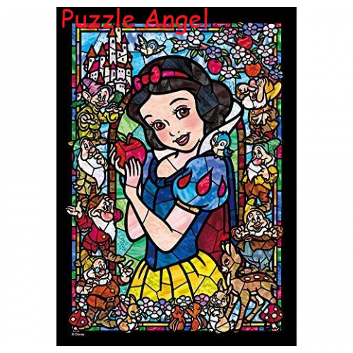 Snow White (白雪公主)266 塊, 透明彩繪砌圖, size:18.2x25.7cm