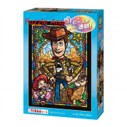 胡迪彩繪玻璃（玩具總動員）266 塊, 透明彩繪砌圖, size:18.2x25.7cm