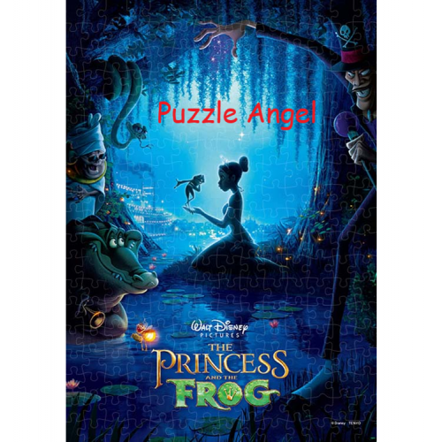 公主與魔法之吻（公主）266 塊, 透明彩繪砌圖, size:18.2x25.7cm