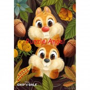 Chip and Dale 300塊,  size:26x38cm