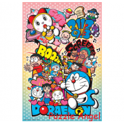 哆啦A夢百變好朋友砌圖1000塊, size:50x75cm