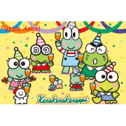 Kerokerokeroppi 舉杯歡慶108 塊砌圖, size：18.2×25.7cm