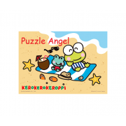 Kerokerokeroppi 大眼蛙 海灘日光浴拼圖108片, size:18.2x25.7cm