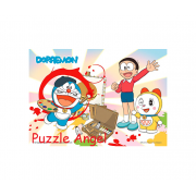 哆拉A夢（藝術小畫家）拼圖108片, size:18.2x25.7cm