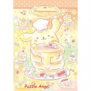 Pompompurin布丁狗【甜點系列】奶油鬆餅拼圖108片, size:18.2x25.7cm