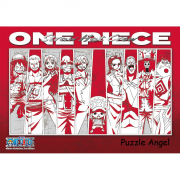 航海王草帽一行人(紅款)拼圖108片, size:18.2x25.7cm