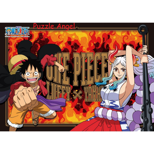 航海王魯夫與大和拼圖108片, size:18.2x25.7cm