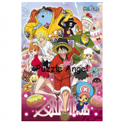 海賊王圓蛋糕島(4)拼圖300片, size:26x38cm