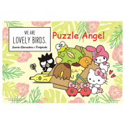 Sanrio Characters& 扭蛋星球(熱帶水果鳥)拼圖300片, size:26x38cm