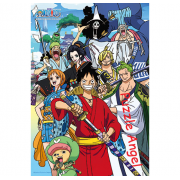 海賊王和之國(1)拼圖300片, size:26x38cm