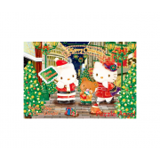 Hello Kitty【節慶系列】佳節快樂拼圖300片, size:26x38cm