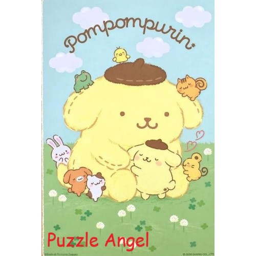 Pompompurin【30周年系列】擁抱大娃娃300塊砌圖, size:26x38cm