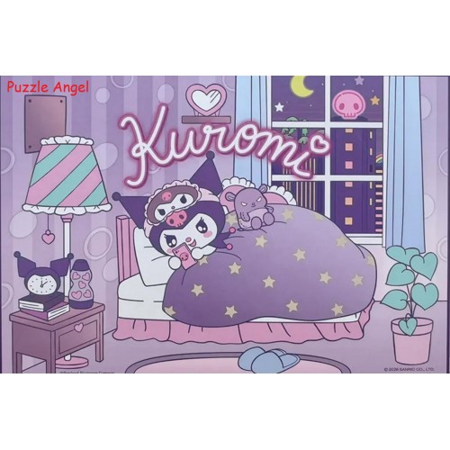 Kuromi 酷洛米【城市系列】晚安訊息300塊砌圖, size:26x38cm