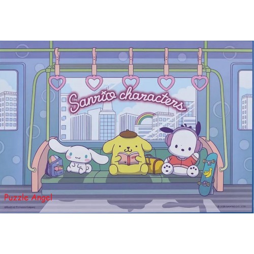 Sanrio characters 【城市系列】通勤時間300塊砌圖, size:26x38cm