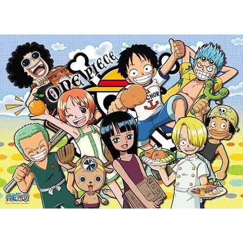 海賊王兒童期拼圖520塊,  size:38x53cm