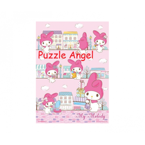 My Melody時尚購物拼圖520塊,  size:38x53cm