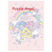 LittleTwinStars雙星啦啦隊拼圖520塊,  size:38x53cm