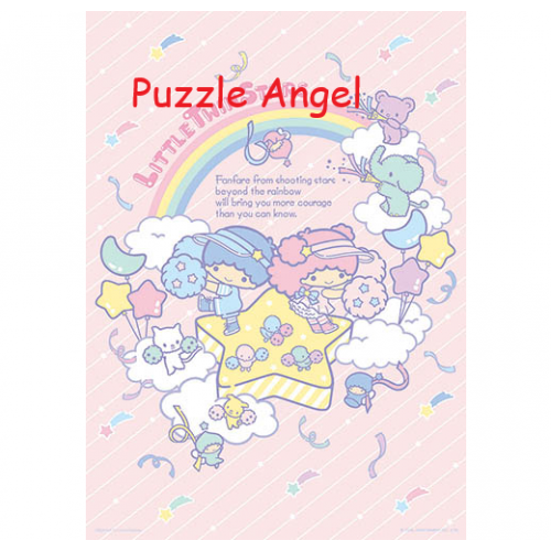 LittleTwinStars雙星啦啦隊拼圖520塊,  size:38x53cm