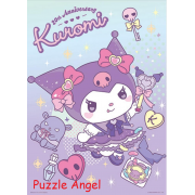 Kuromi 酷洛米【周年系列】俏皮魔法拼圖520塊,  size:38x53cm