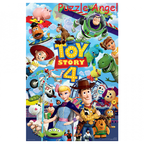 Toy story 4 玩具總動員4 (1)拼圖1000片, size:50x75cm