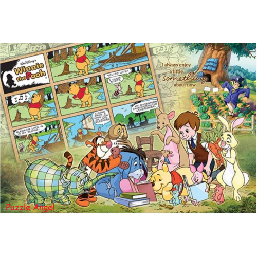 Winnie The Pooh小熊維尼(2)拼圖1000片, size:50x75cm