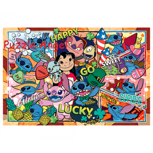 Stitch史迪奇(2)拼圖1000片, size:50x75cm