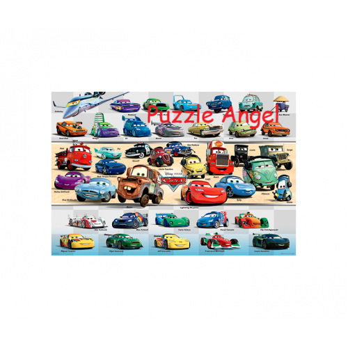 Cars汽車總動員(1)拼圖1000片, size:50x75cm