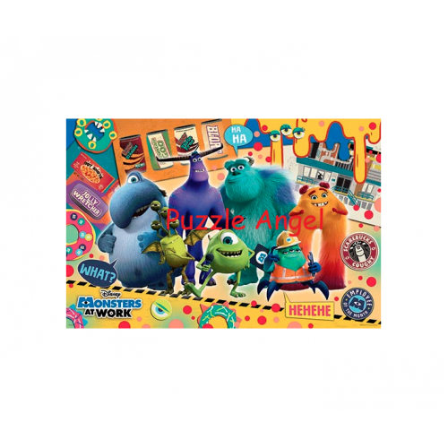 Monsters at Work 怪獸職場求生記(1)拼圖1000片, size:50x75cm