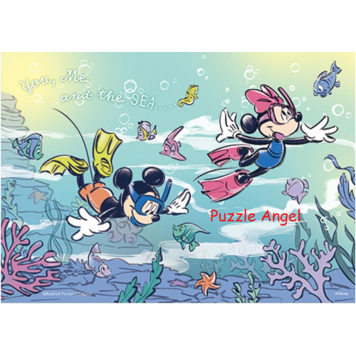 Mickey Mouse&Friends米奇與好朋友(15)拼圖108片, size:18.2x25.7cm