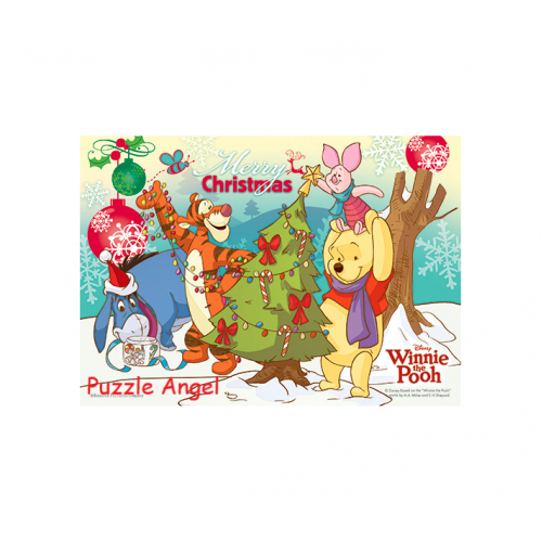 Winnie The Pooh小熊維尼(16)拼圖108片, size:18.2x25.7cm