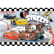 Cars汽車總動員拼圖108片, size:18.2x25.7cm