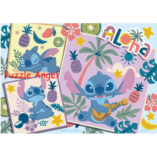 Stitch史迪奇拼圖108片, size:18.2x25.7cm