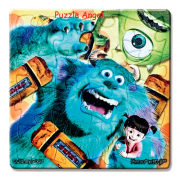Monsters Inc怪獸電力公司(1)拼圖磁鐵16片, 尺寸:5.5x5.5cm(方形)